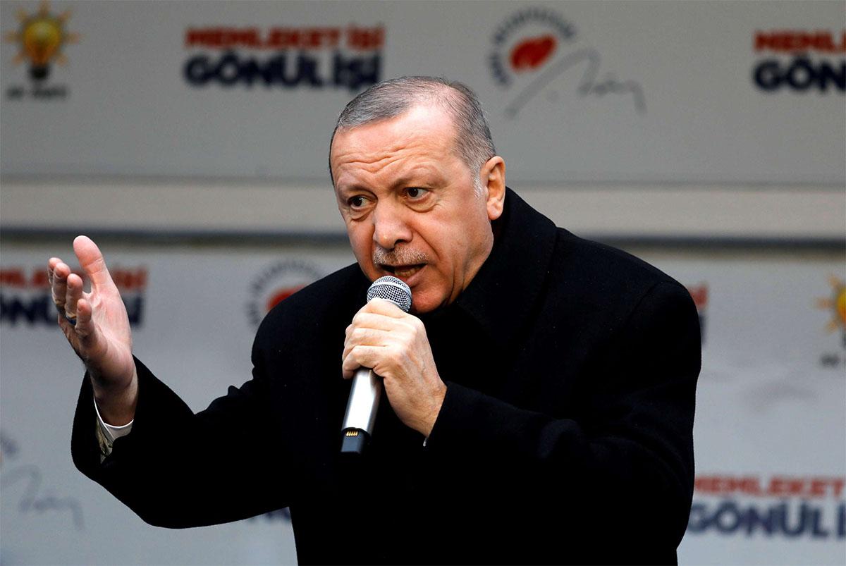 Turkish President Recep Tayyip Erdogan 