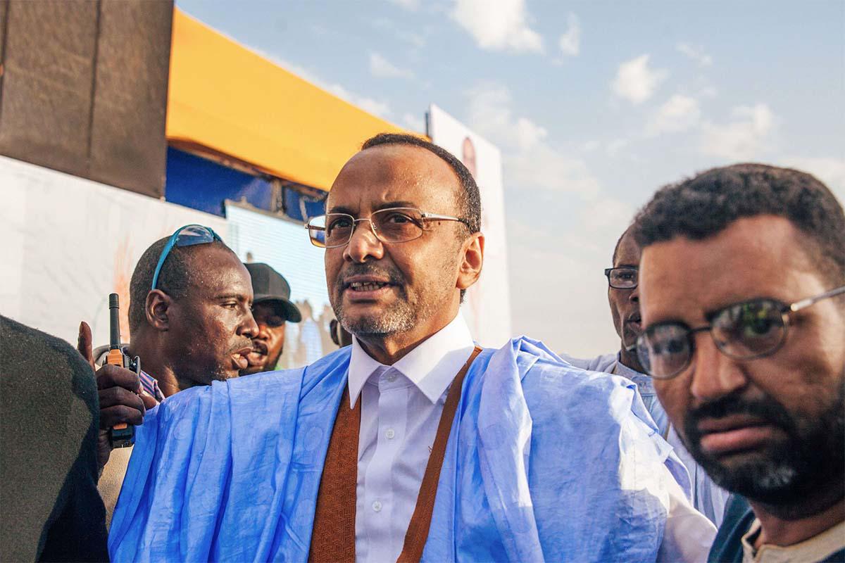 Sidi Mohamed Ould Boubacar, former PM and candidate for the June 2019 presidential election 