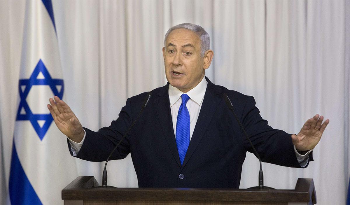 Israel's Prime Minister Benjamin Netanyahu 