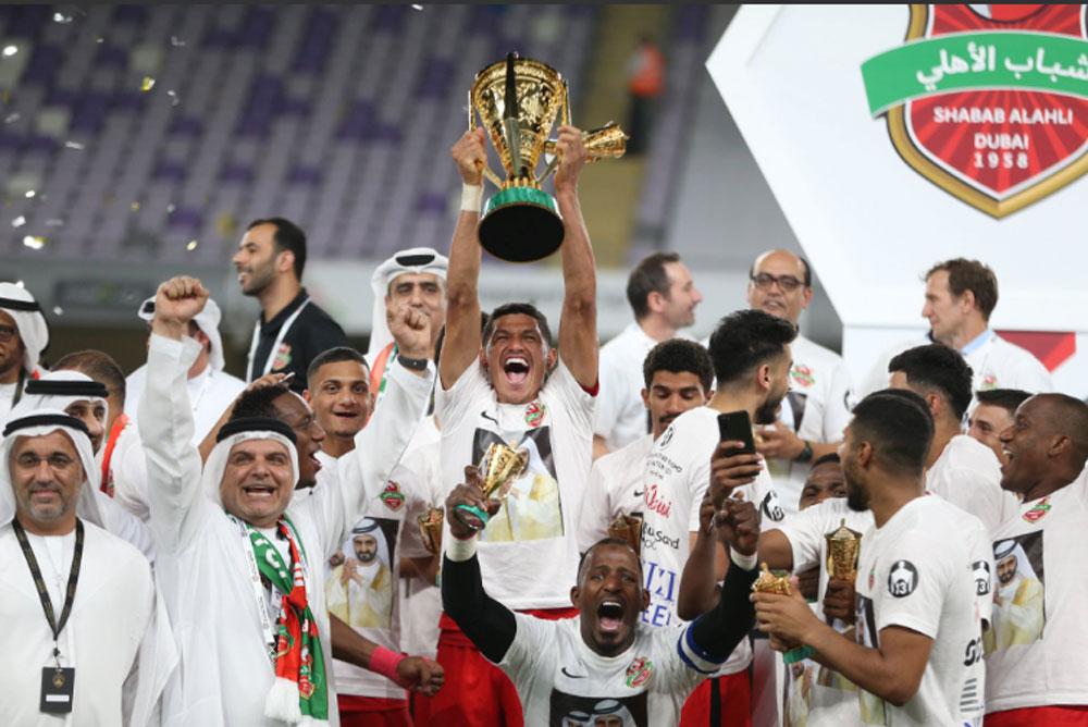 شباب الاهلي يحرز لقبه الثاني في الموسم