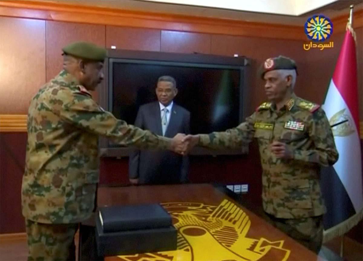 There is growing international pressure for a handover to civilian rule