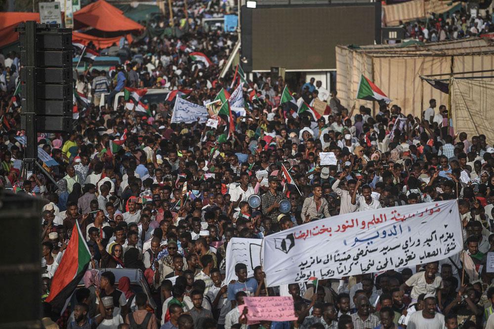 احتجاجات السودان
