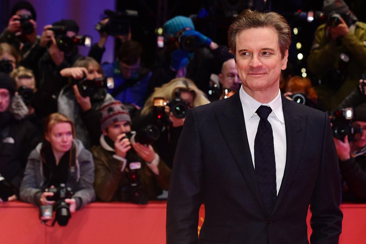 الممثل البريطاني كولن فيرث في مهرجان برلين السينمائي 