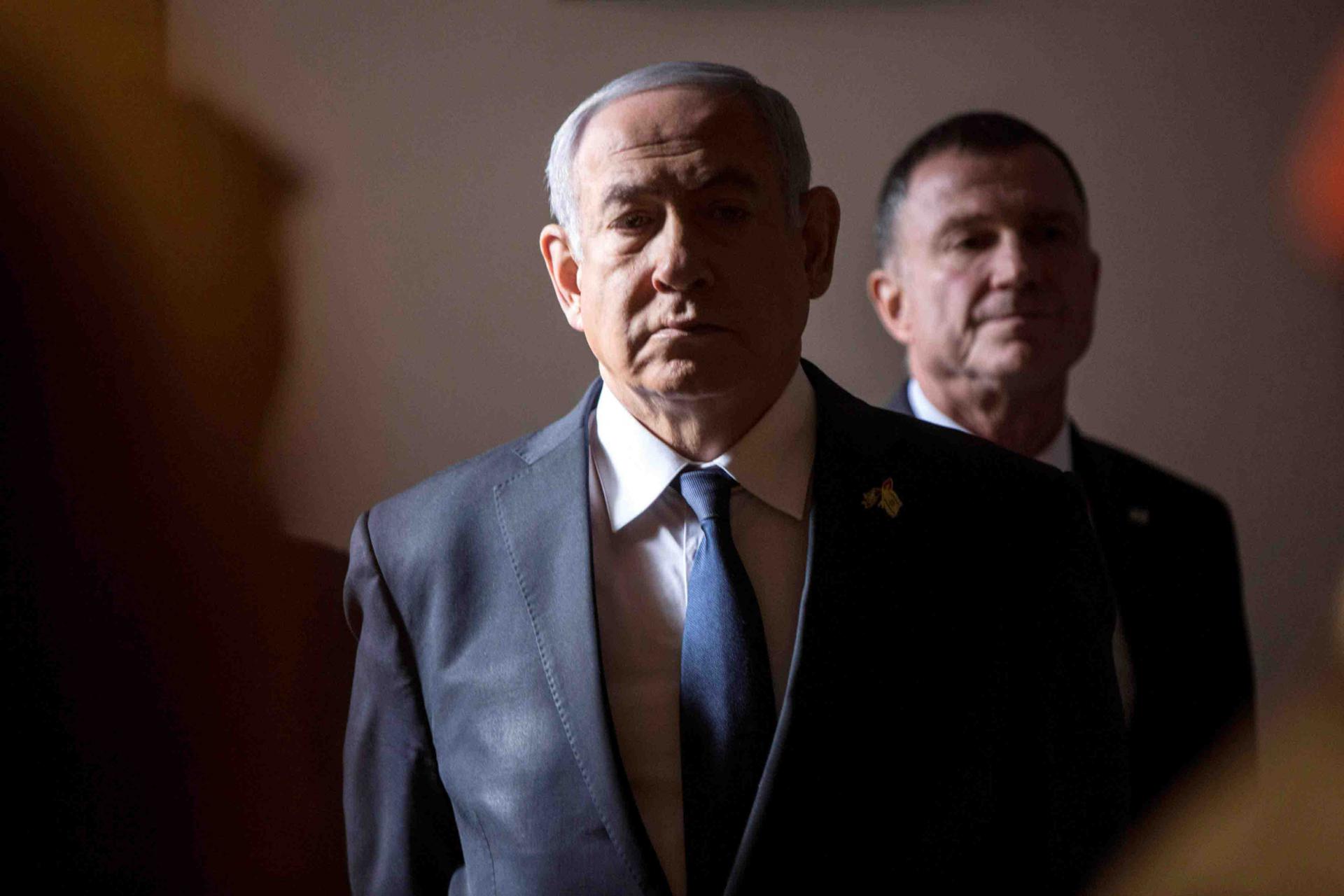 "As in past instances of forming a government, I intend on asking an extension from the president," Netanyahu said