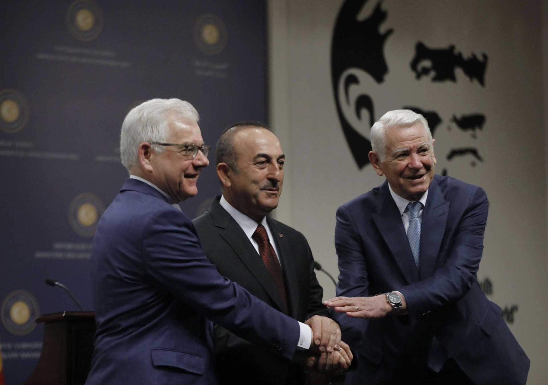 "The US threats of sanctions shows that they don't know Turkey," Vice President Fuat Oktay said