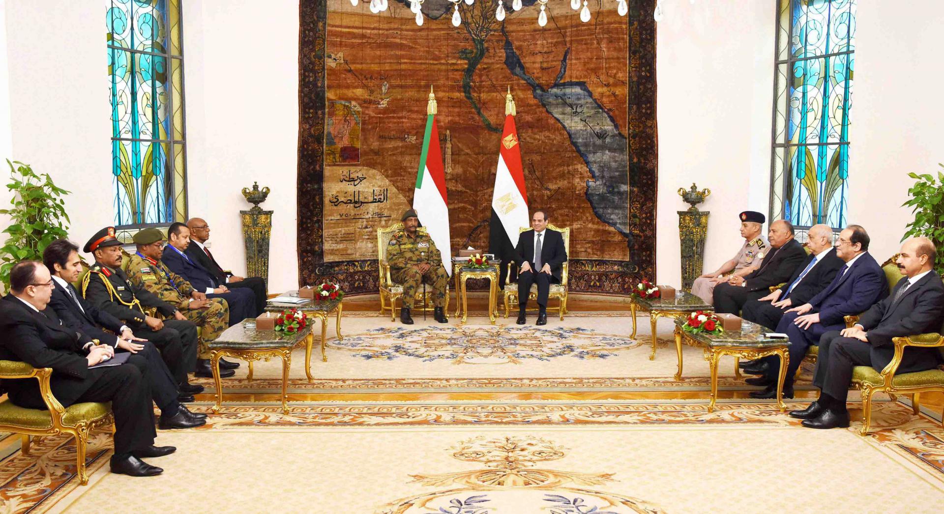 His visit comes after Sudanese protest leaders announced a two-day strike from Tuesday