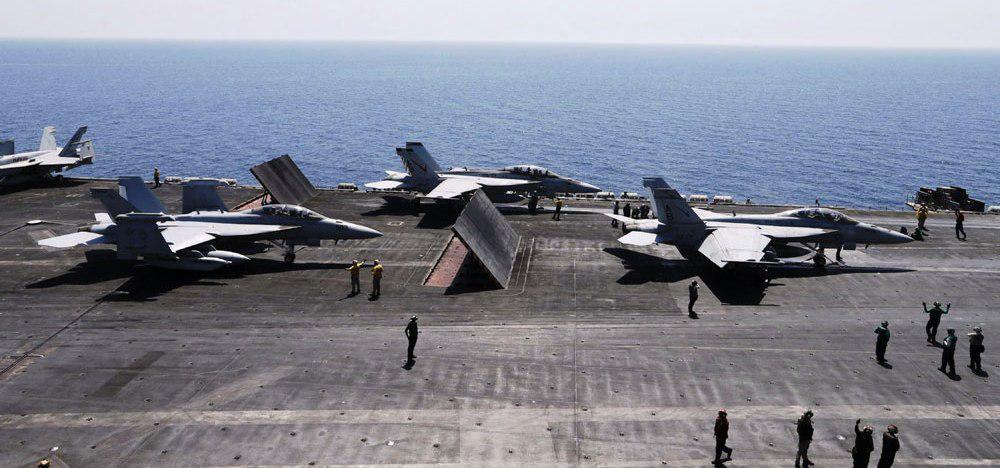 القوات الأميركية في الخليج