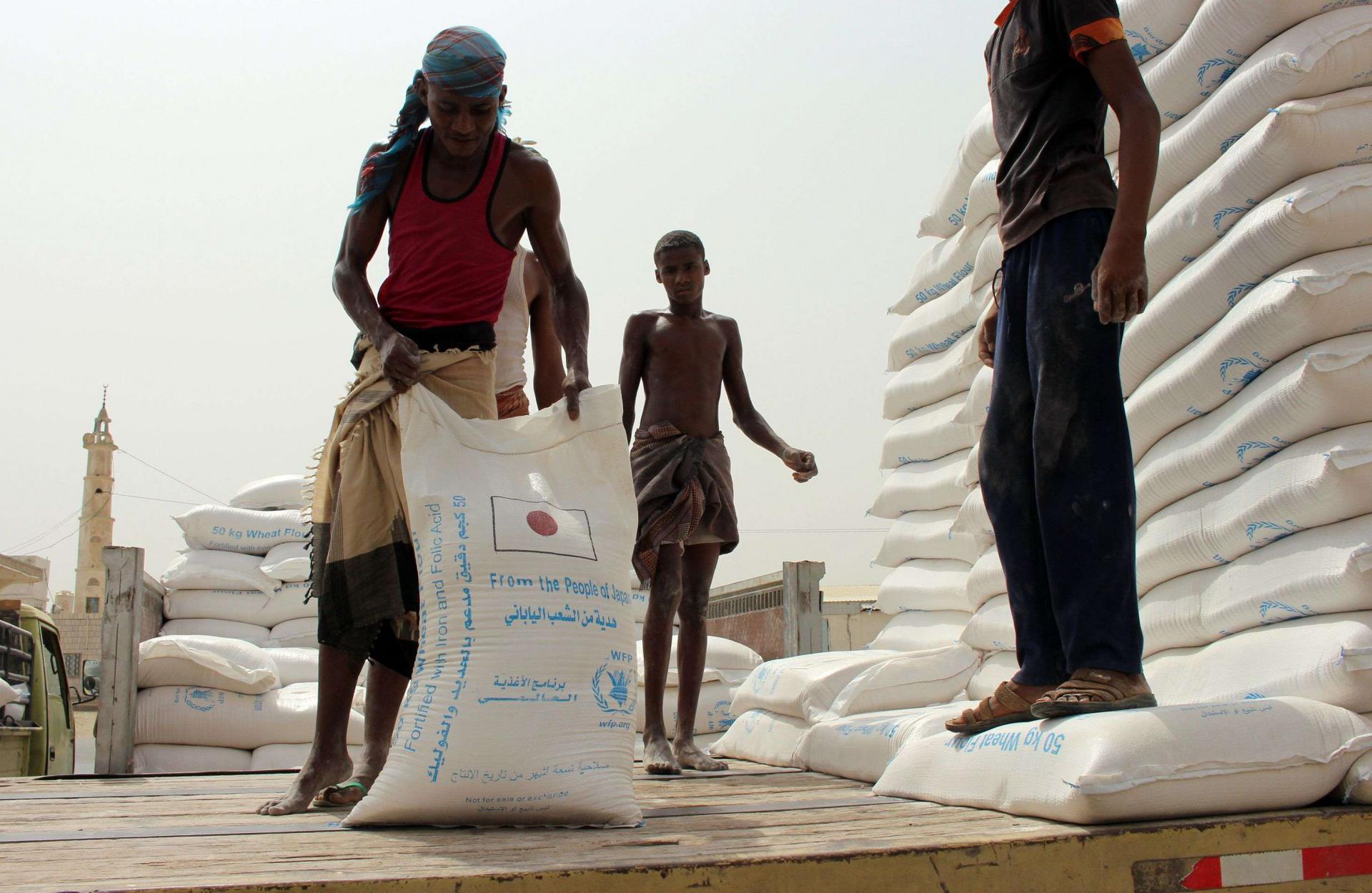 Before the UN lost access in September the Red Sea mills held 51,000 tonnes of grain