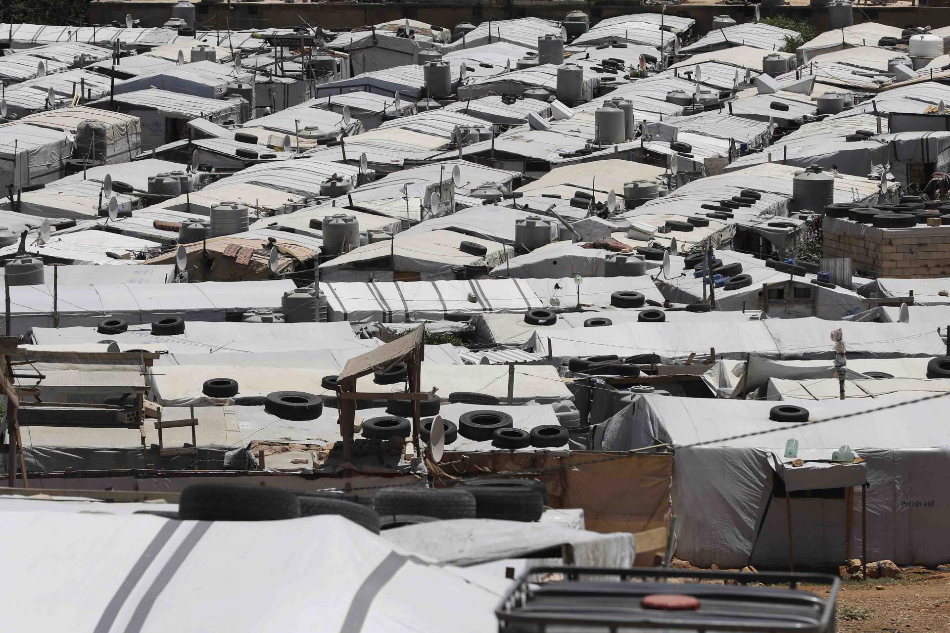 Around 35,000 Syrian refugees are affected by the demolition order, including 15,000 people in the Arsal region, UNHCR says