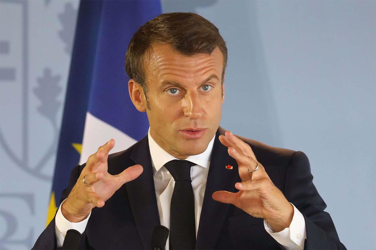 French President Emmanuel Macron 