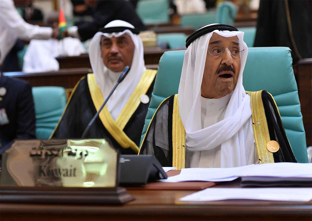 Kuwaiti Emir Sheikh Sabah al-Ahmad al-Jaber al-Sabah 
