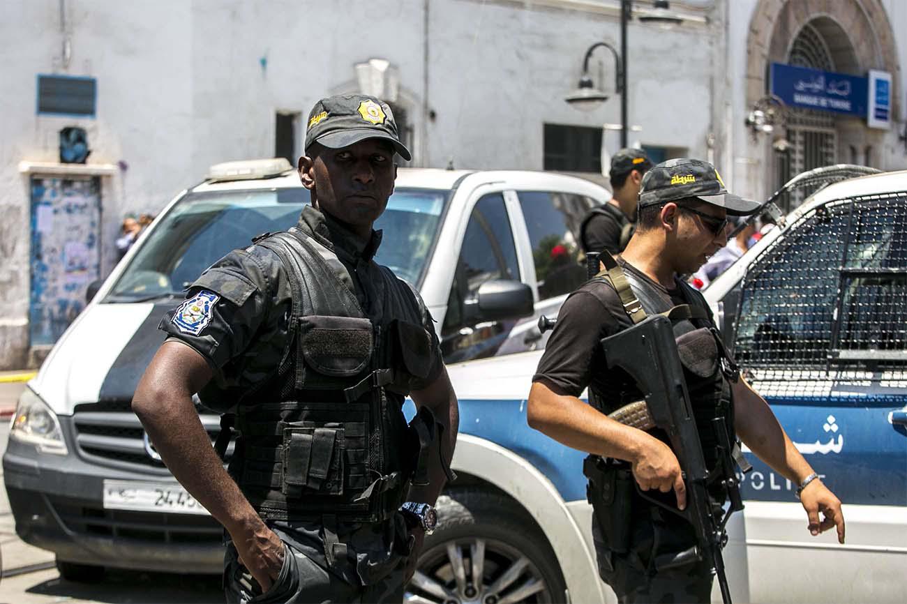 One suicide bomb attack took place on Habib Bourguiba avenue 