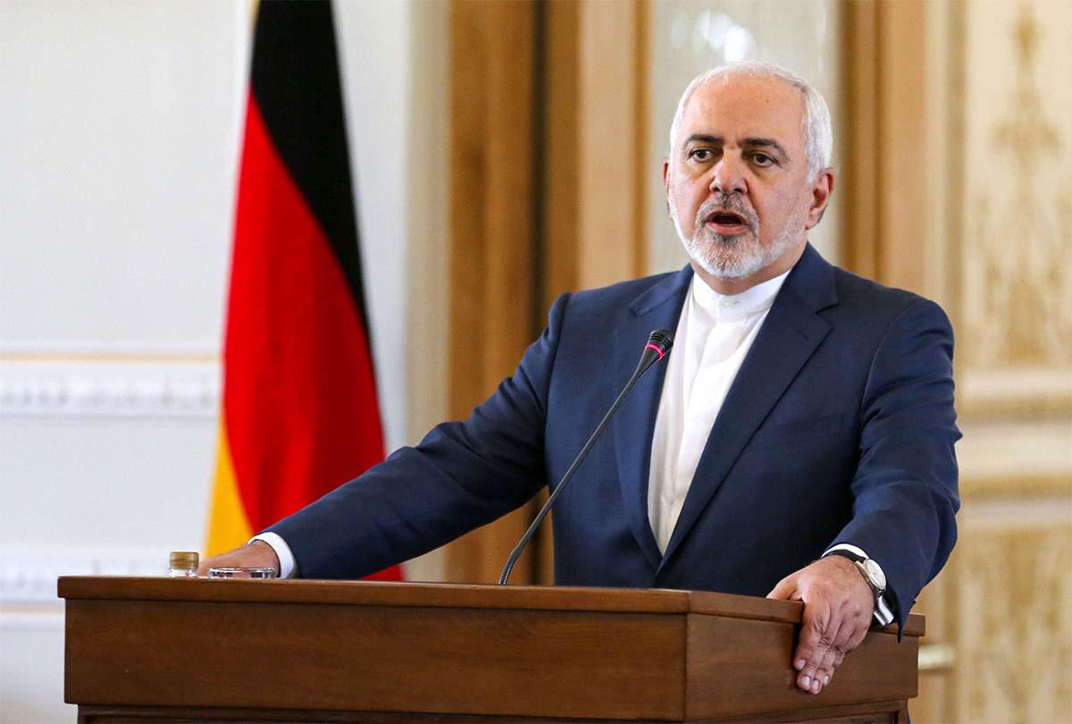 Iran's foreign minister Mohammad Javad Zarif