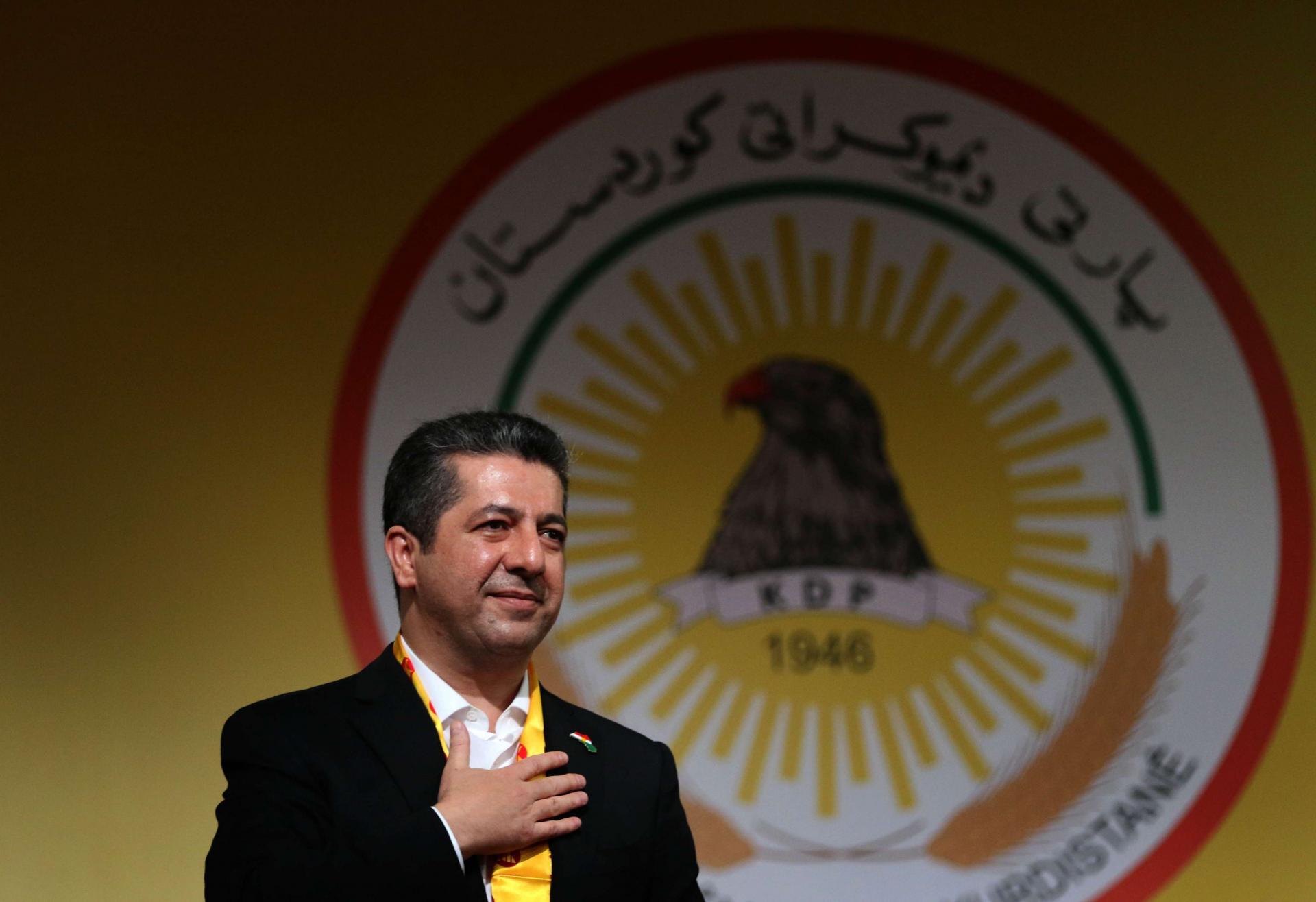 رئيس وزراء كردستان العراق مسرور برزاني