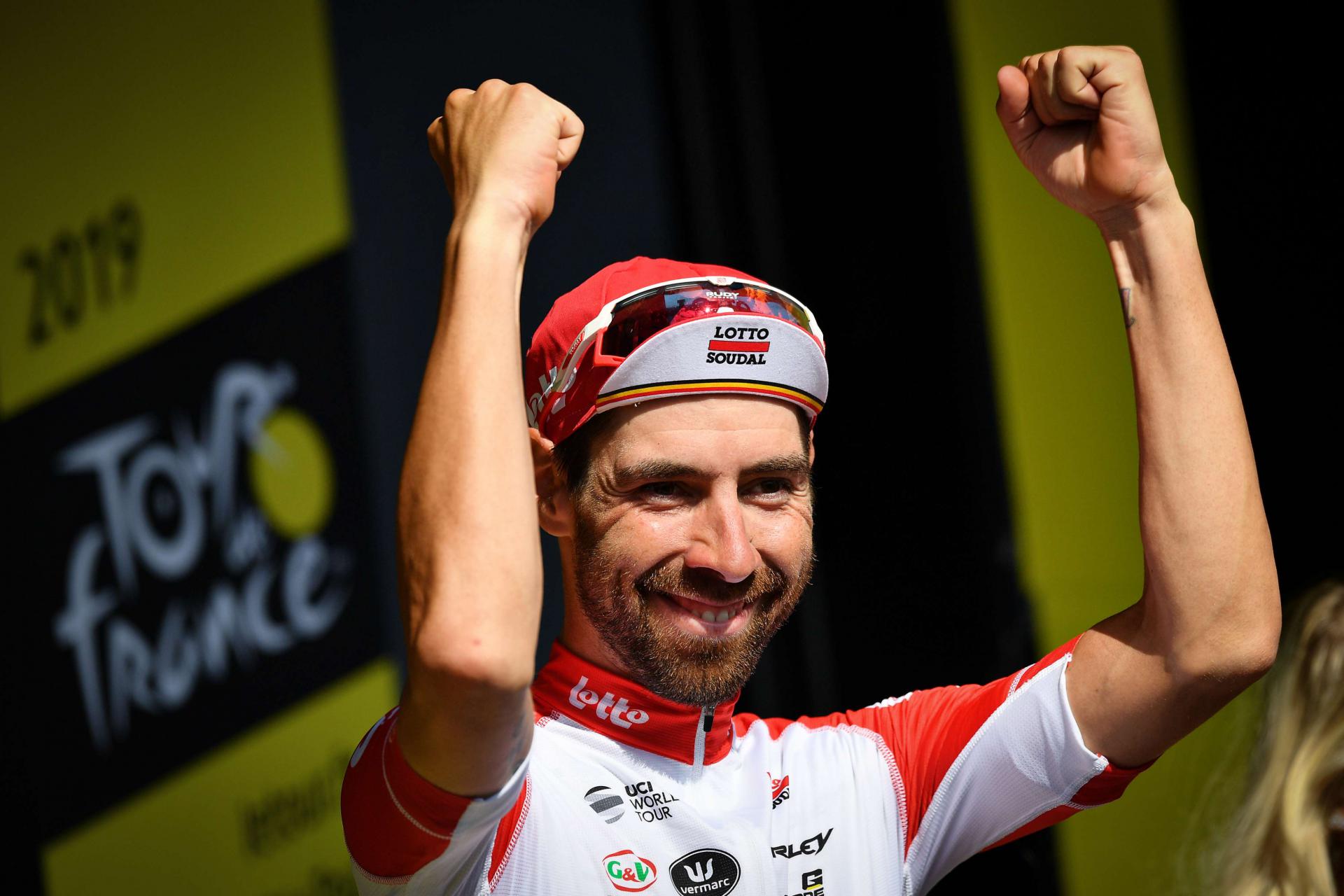 دي جندت يحرز مرحلة للمرة الثانية في السباق