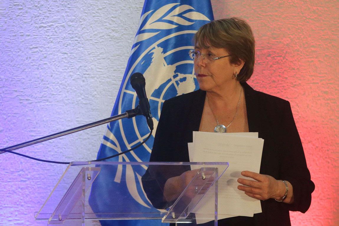 UN High Commissioner for Human Rights, Michelle Bachelet