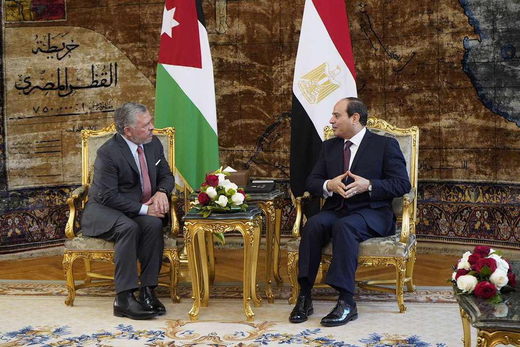 زيارة العاهل الأردني للقاهرة