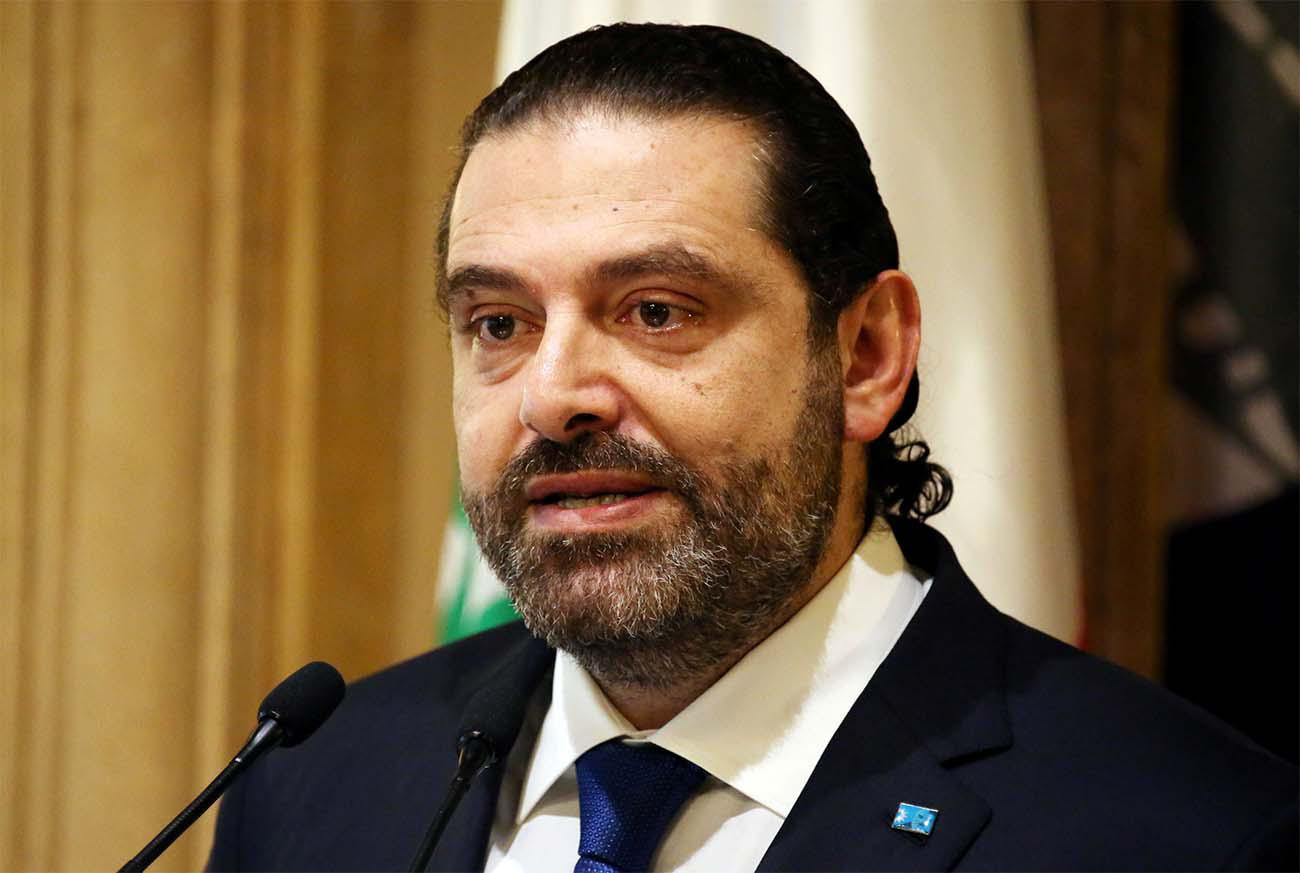 Lebanon's Prime Minister Saad al-Hariri 