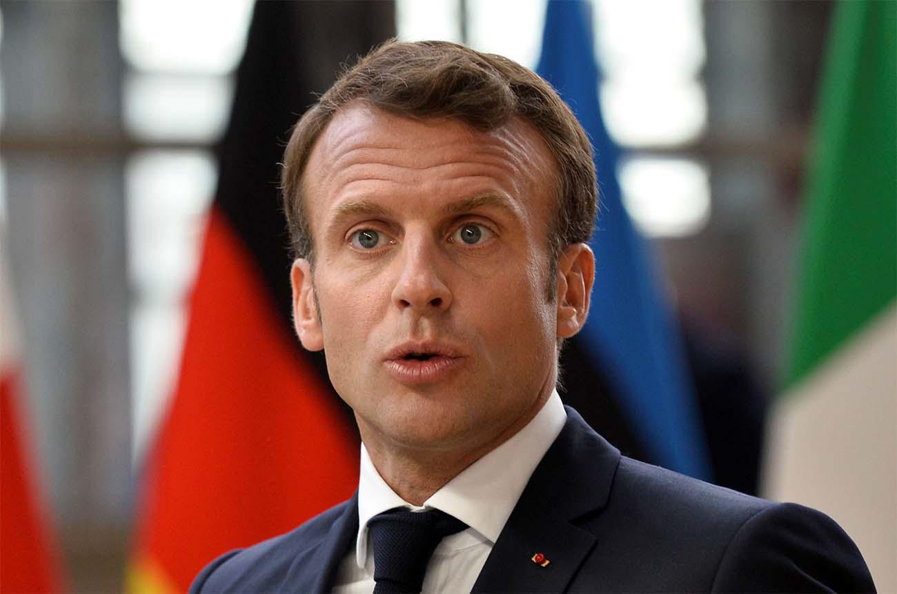 French President Emmanuel Macron 