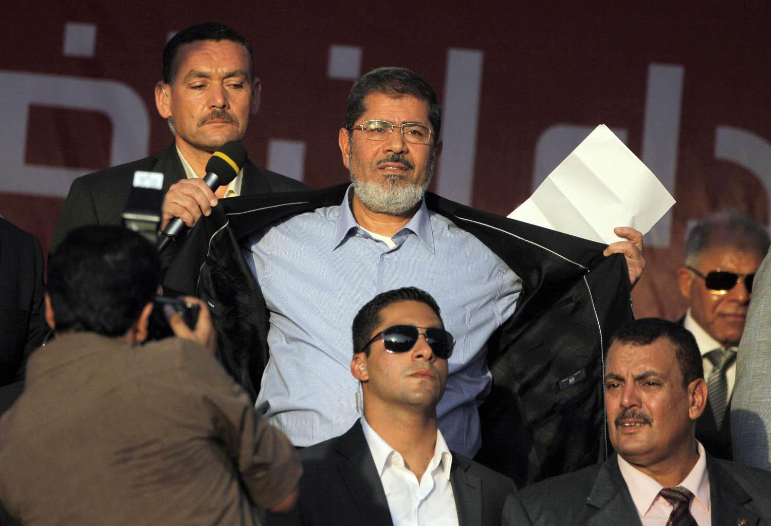 الرئيس المصري الراحل محمد مرسي