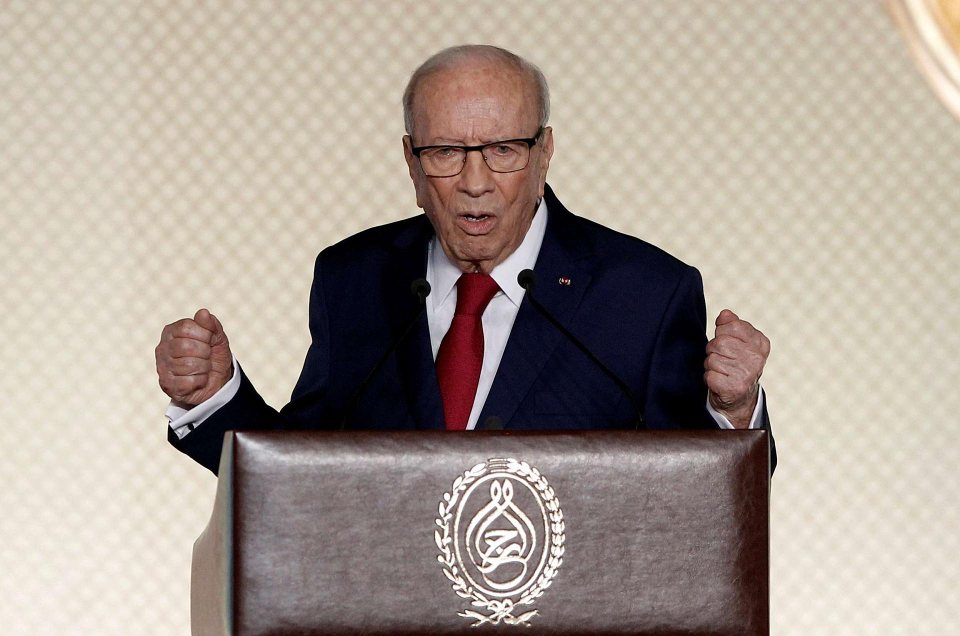 أول رئيس منتخب ديموقراطيا بعد الثورة