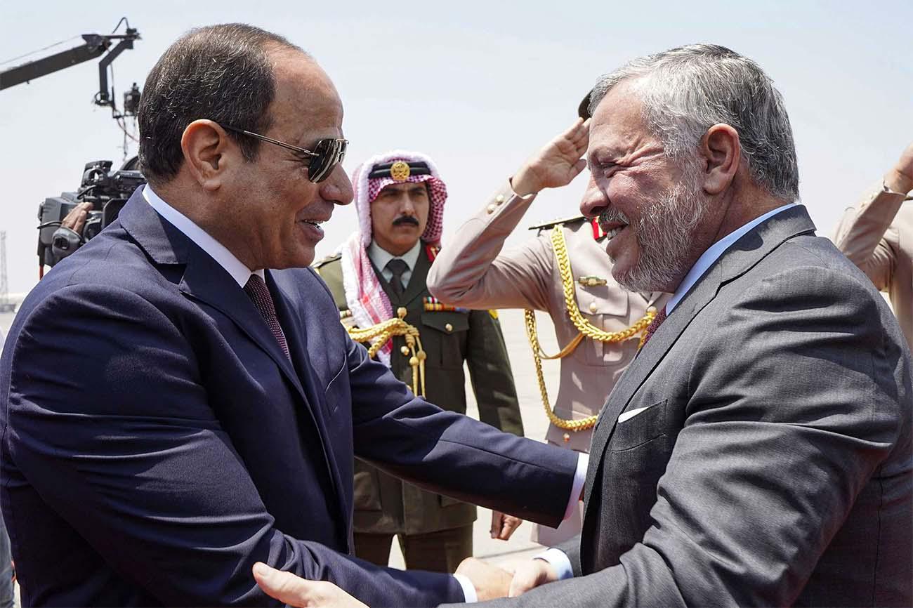 Both leaders stressed stressed the talks should abide by the two-state solution 