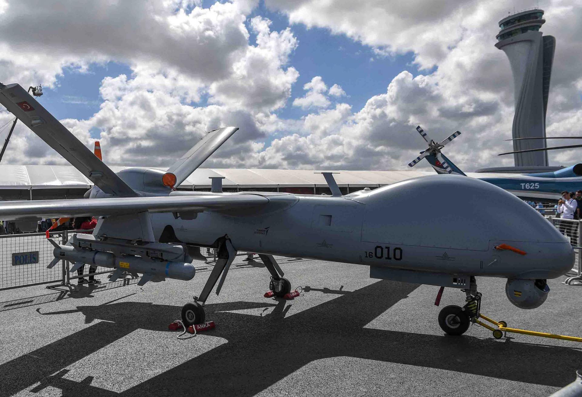 LFA forces destroyed two Turkish drones on the ground at the capital's Mitiga airport on June 8