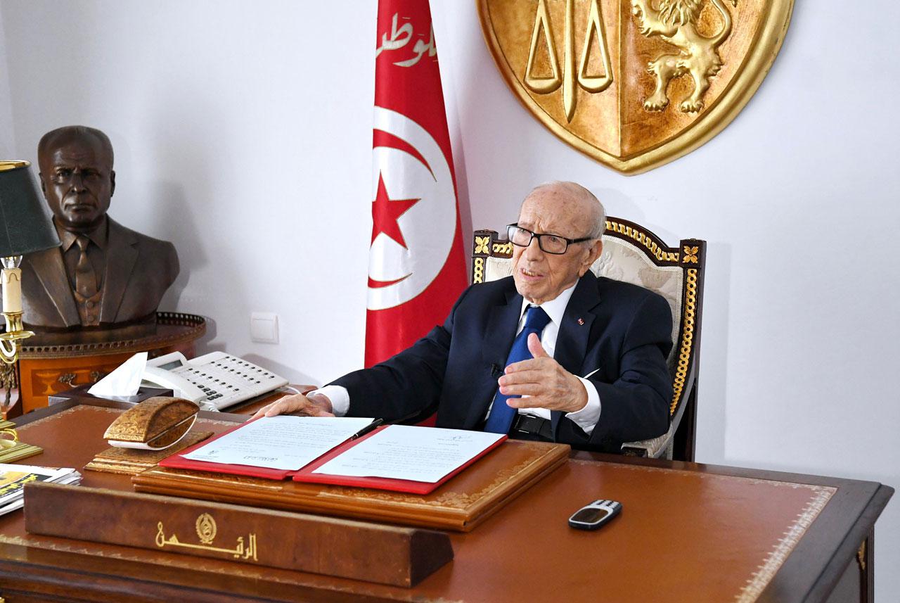 الرئيس التونسي الباجي قائد السبسي