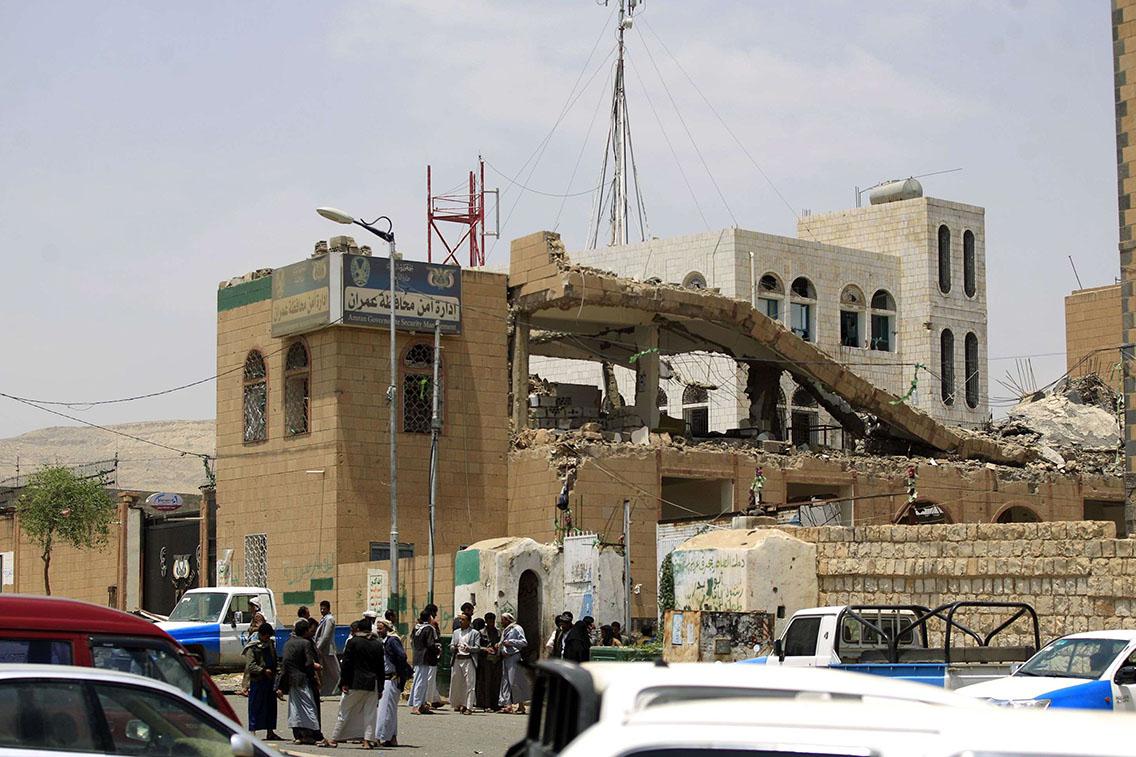 الطائرة المسيرة سقطت بعد إقلاعها فوق منطقة سكنية