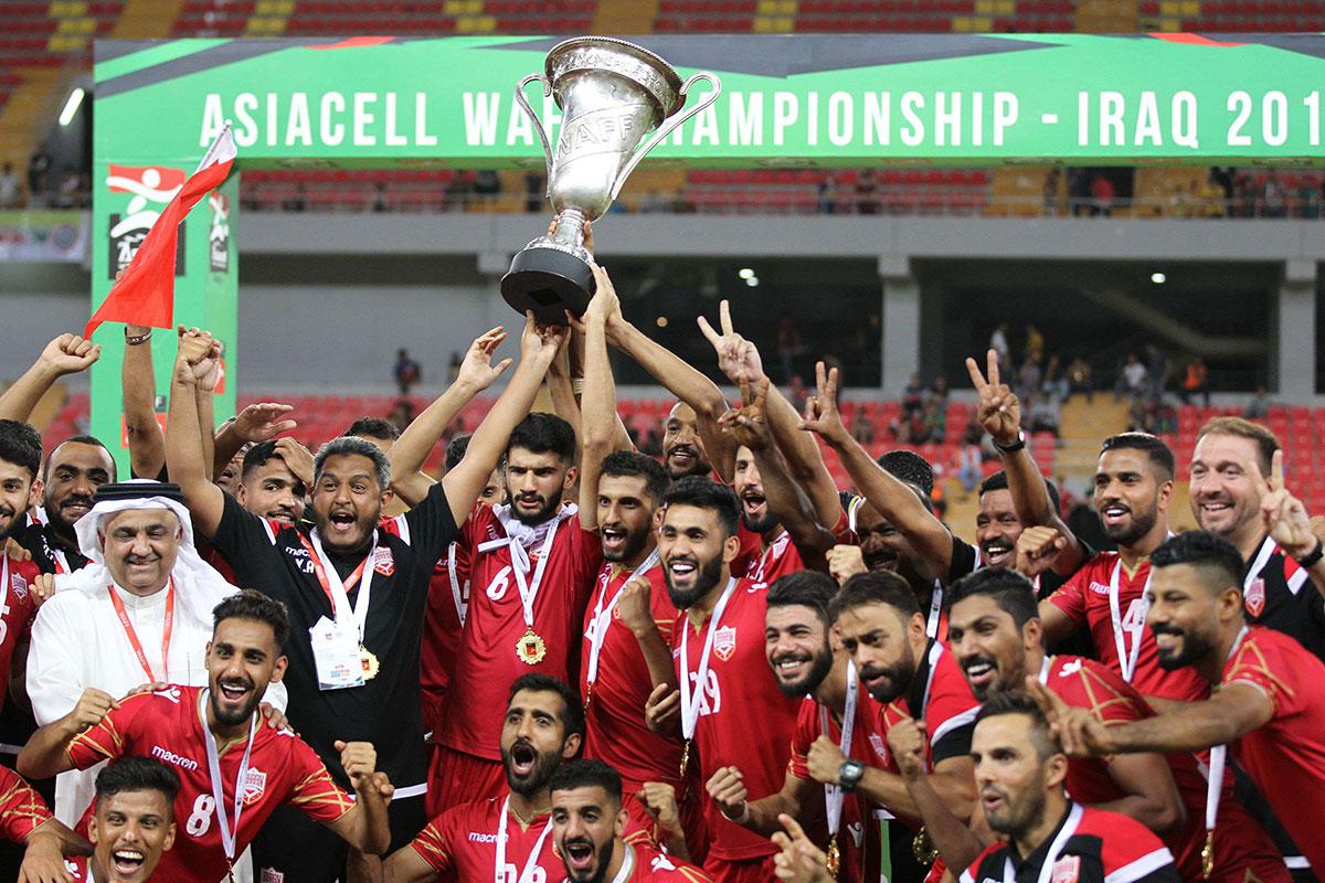 البحرين بطل النسخة التاسعة لبطولة غرب آسيا