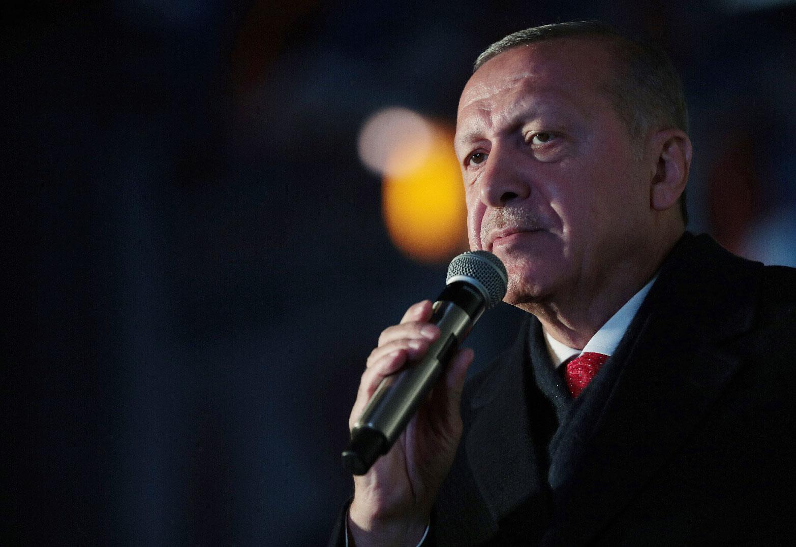 Turkish media is largely under the influence of President Erdogan's AK Party