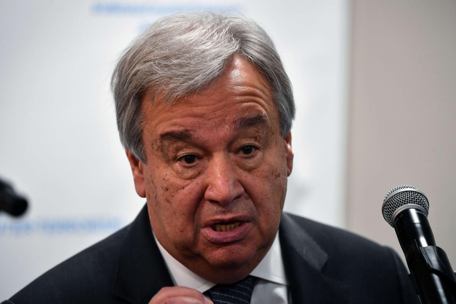 UN Secretary-General Antonio Guterres 
