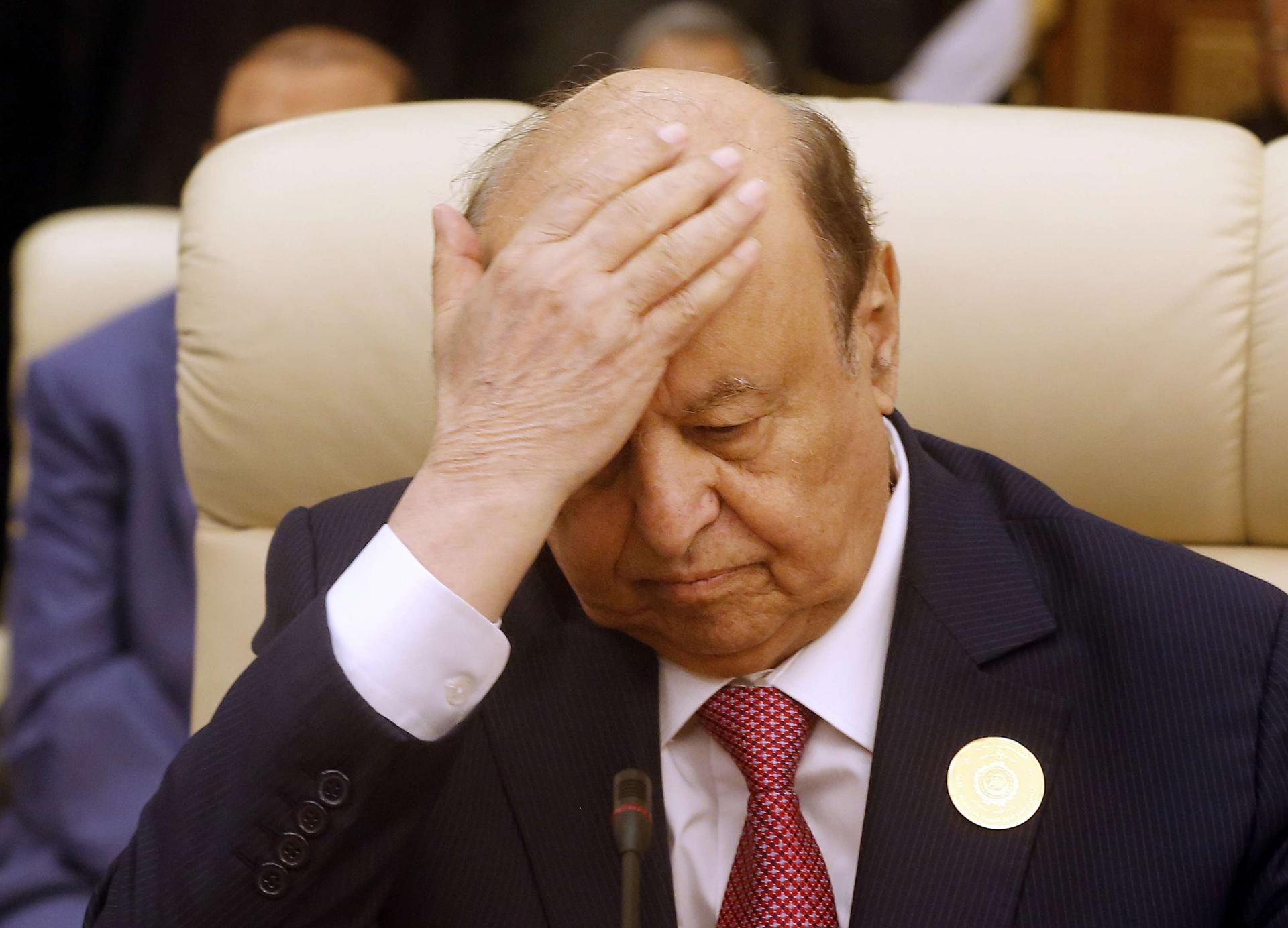 الرئيس اليمني عبد ربه منصور هادي