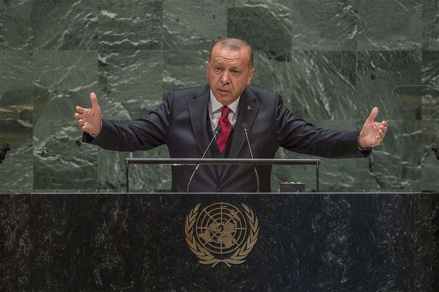 Turkish President Recep Tayyip Erdogan 