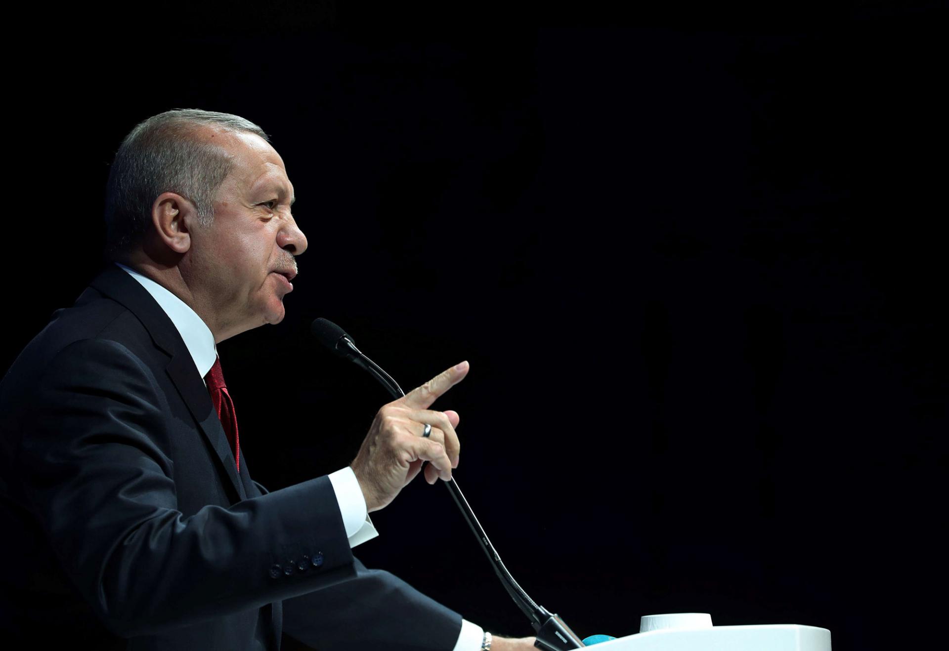 الرئيس التركي رجب طيب أردوغان