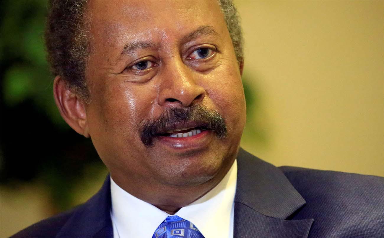 Sudanese Prime Minister Abdalla Hamdok 