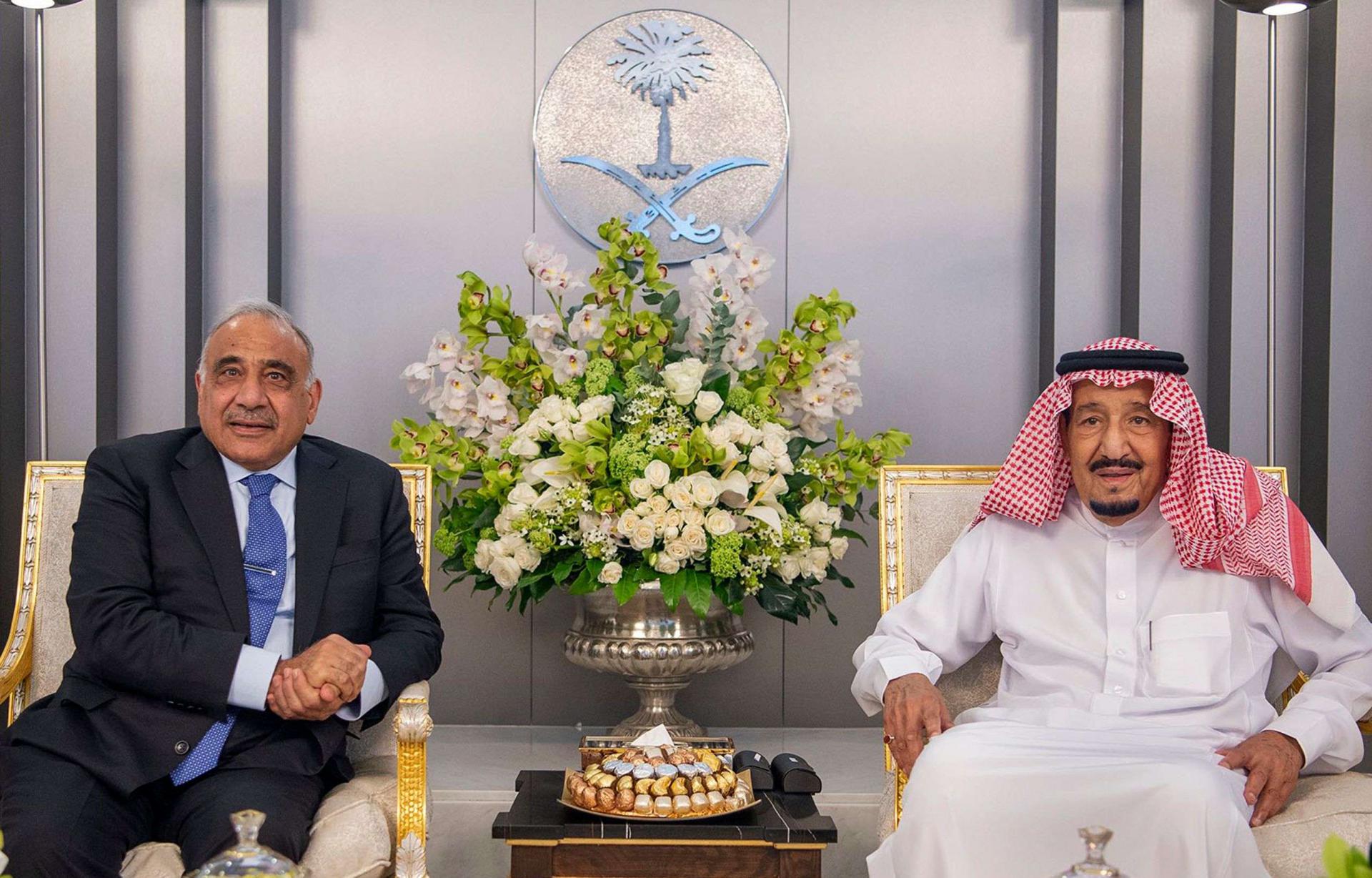 زيارة عادل عبدالمهدي للسعودية