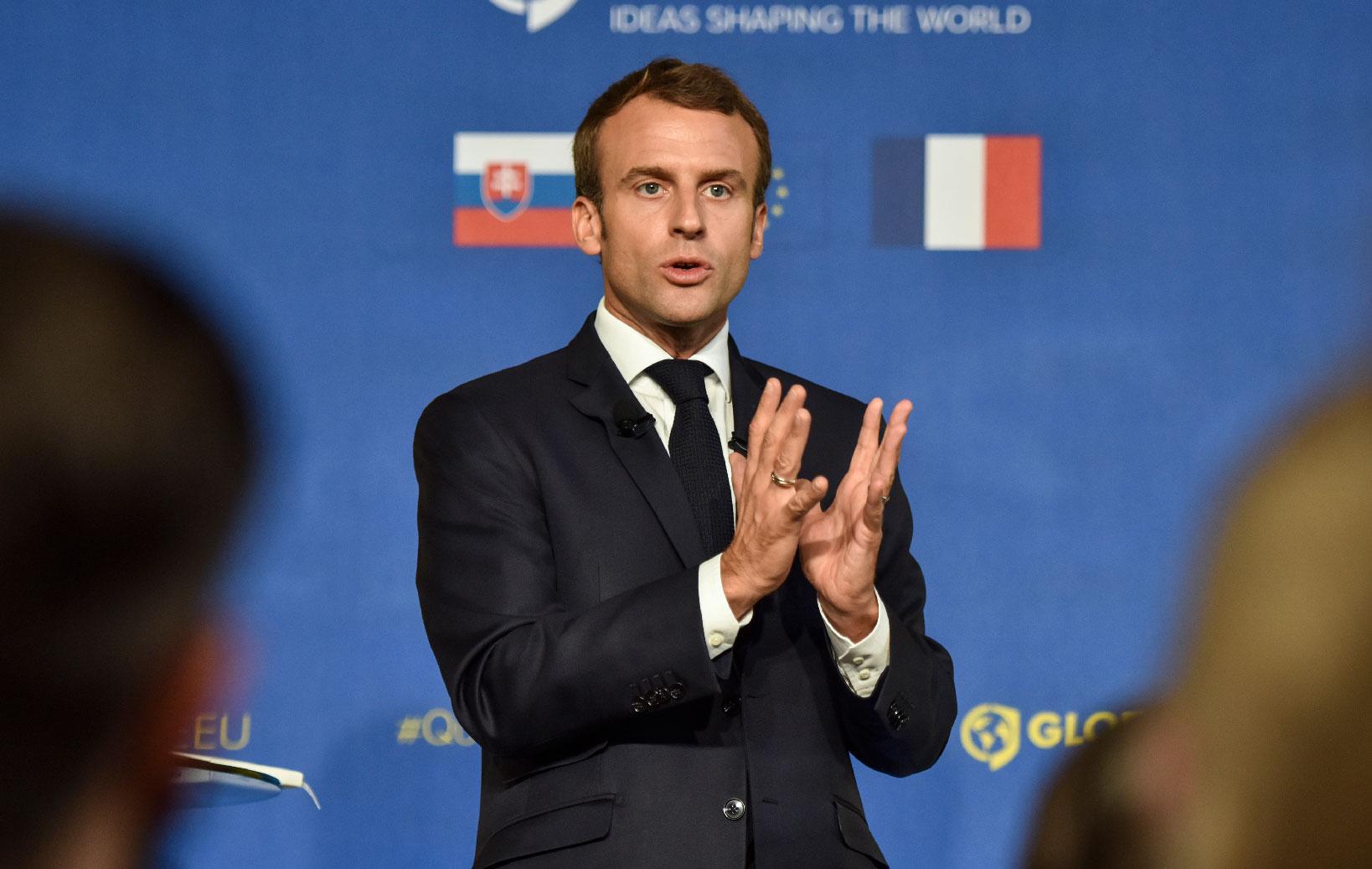 French President Emmanuel Macron