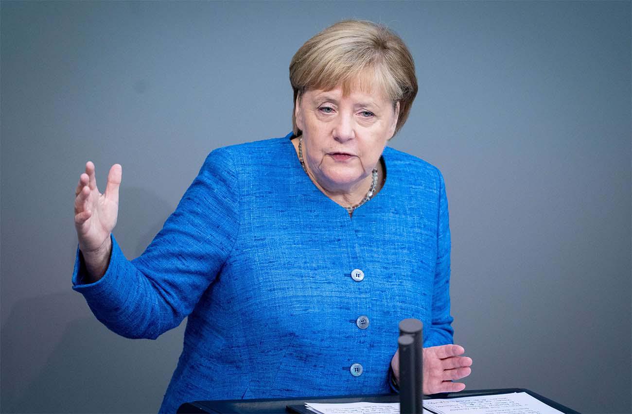 German Chancellor Angela Merkel 