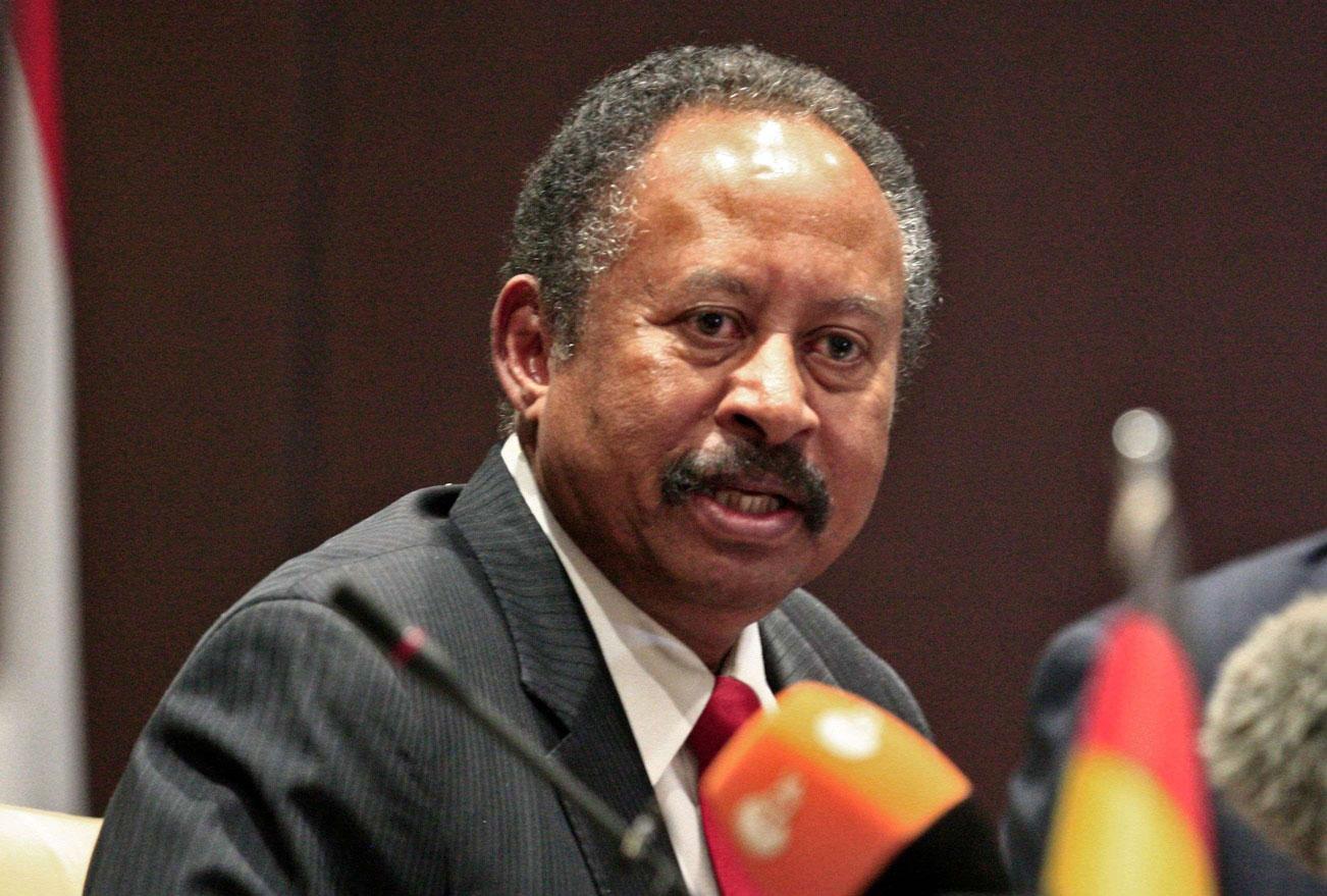 رئيس وزراء السودان عبدالله حمدوك