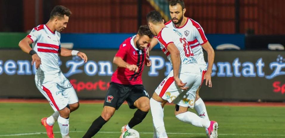 مباراة اف سي مصر والزمالك (الصورة من صفحة اف سي مصر على فيسبوك)