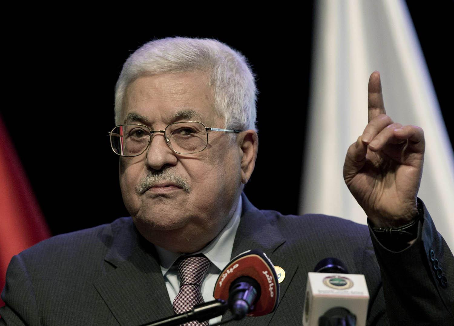 الرئيس الفلسطيني محمود عباس