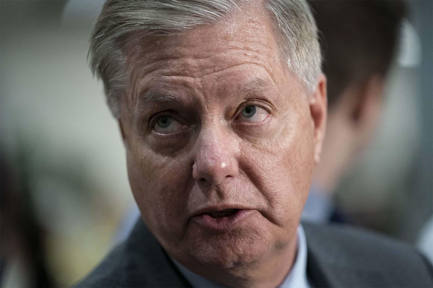 Senior US Republican senator Lindsey Graham 