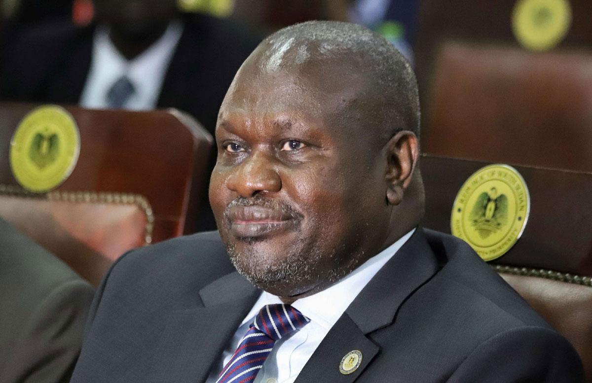 South Sudan's former Vice President and former opposition leader Riek Machar