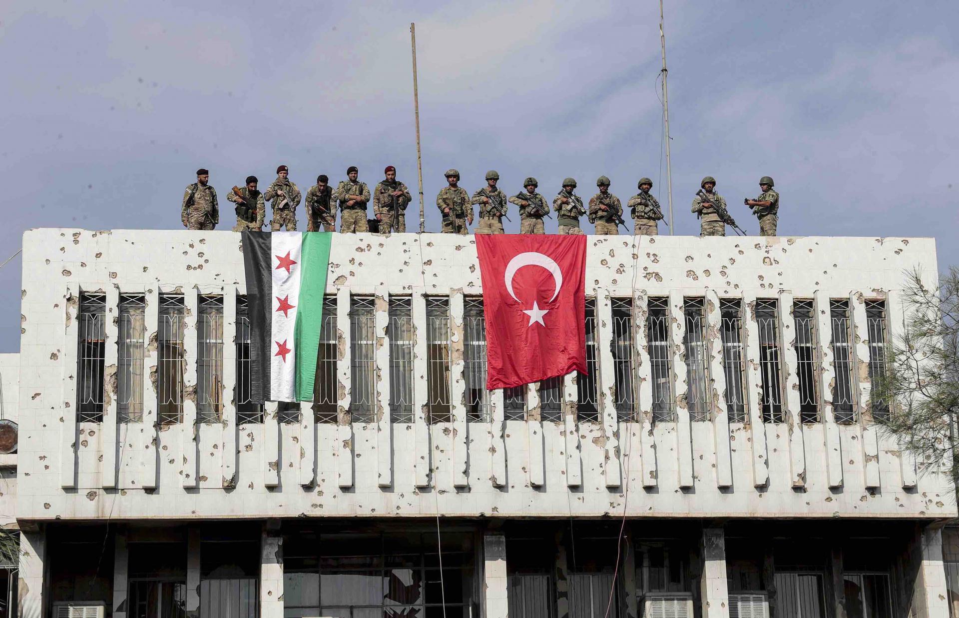 Turkey says the Syrian Kurdish People's Protection Units (YPG) militia is a "terrorist" offshoot of the outlawed Kurdistan Workers' Party (PKK)