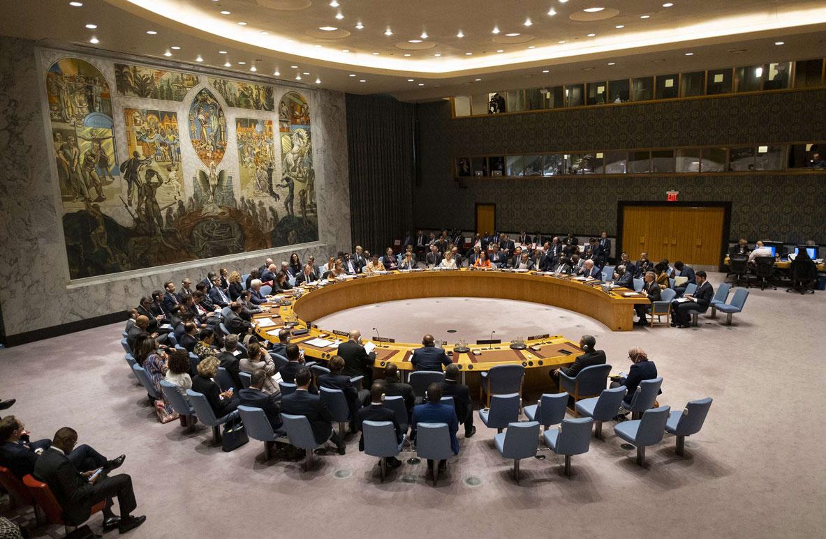 Session of the United Nations Security Council