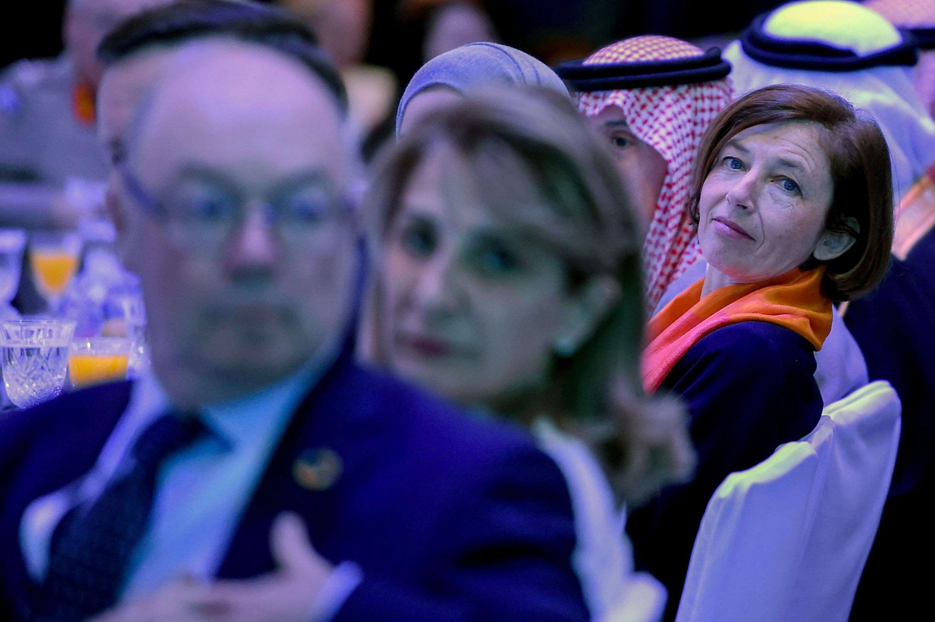 وزيرة الجيوش الفرنسيّة فلورانس بارلي في حوار المنامة السنوي للأمن الإقليمي