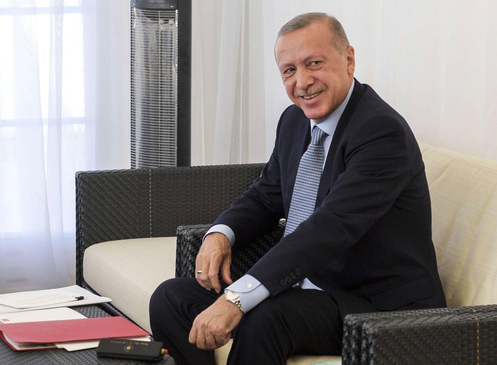 الرئيس التركي رجب طيب أردوغان