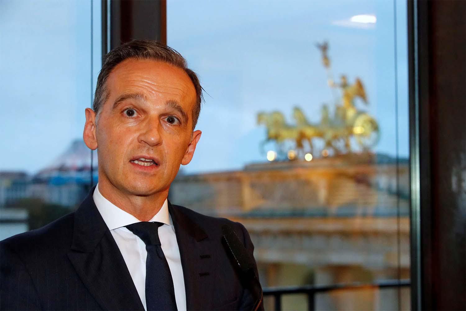 German Foreign Minister Heiko Maas 