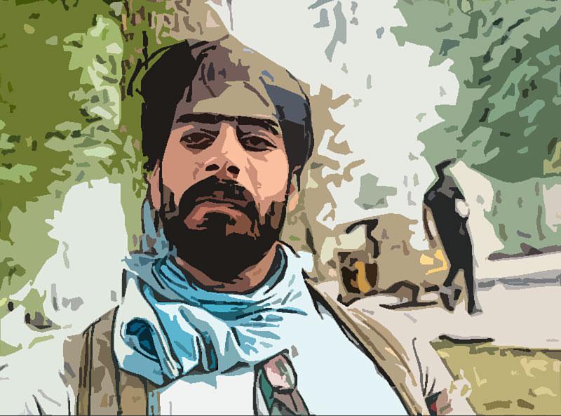 وارى المشيعون الطبيب المسعف هشام وسرعان ما انشغلوا في الليل بضحايا جدد